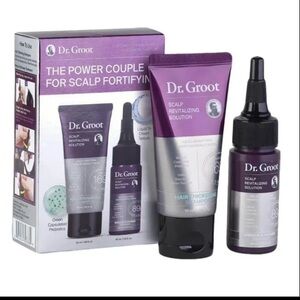 Dr Groot shampoo and scalp renewal treatment hair care travel set